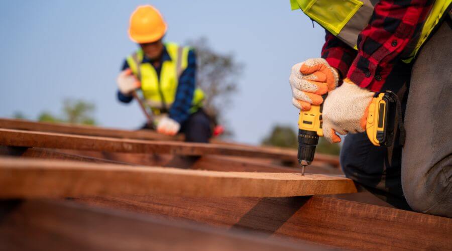 Professional metal roof installation in Unionville, IN